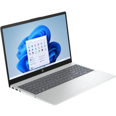 Ноутбук HP OmniBook 3 15-fn0008ua 15.6" FHD IPS AG, AMD AI 5 340, 16GB, F1024GB, UMA, Win11, сріблястий (BV5V5EA)