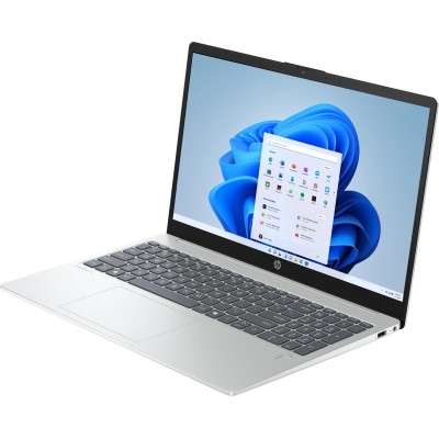 Ноутбук HP OmniBook 3 15-fn0008ua 15.6" FHD IPS AG, AMD AI 5 340, 16GB, F1024GB, UMA, Win11, сріблястий (BV5V5EA)