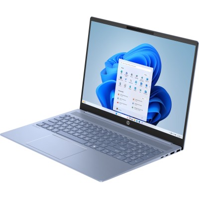Ноутбук HP OmniBook 5 16-af1008ua 16" 2K IPS AG, Intel U7-255U, 32GB, F1024GB, UMA, DOS, блакитний (BV5W3EA)