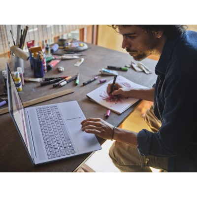 Ноутбук HP OmniBook 5 16-af1008ua 16" 2K IPS AG, Intel U7-255U, 32GB, F1024GB, UMA, DOS, блакитний (BV5W3EA)