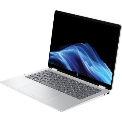 Ноутбук HP OmniBook 5 Flip x360 14" 2K IPS Touch, Intel 5-120U, 16GB, F1024GB, UMA, Win11, сріблястий (BV5T4EA)