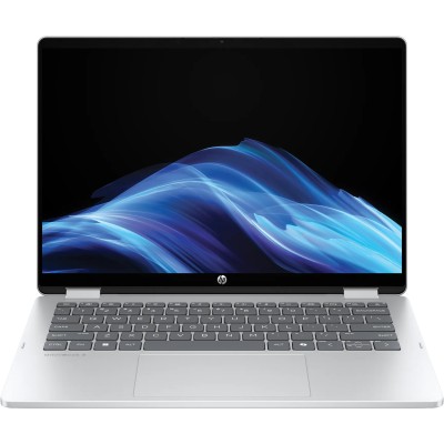 Ноутбук HP OmniBook 5 Flip x360 14" 2K IPS Touch, Intel 5-120U, 16GB, F512GB, UMA, DOS, сріблястий (BV5T7EA)