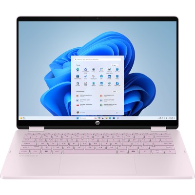 Ноутбук HP OmniBook 5 Flip x360 14" 2K IPS Touch, Intel 7-150U, 24GB, F1024GB, UMA, Win11, рожевий (BV5V9EA)