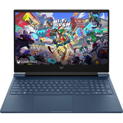 Ноутбук HP Victus 16-r1041ua 16.1" FHD IPS AG, Intel i5-14450HX, 16GB, F512GB, NVD3050-6, DOS, синій (BV8Z2EA)
