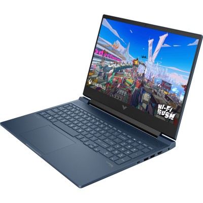 Ноутбук HP Victus 16-r1041ua 16.1" FHD IPS AG, Intel i5-14450HX, 16GB, F512GB, NVD3050-6, DOS, синій (BV8Z2EA)