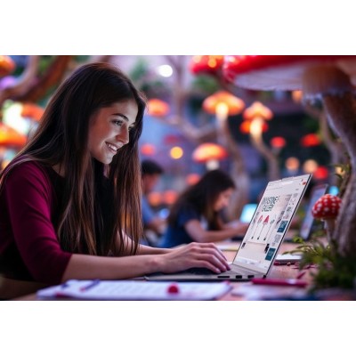 Ноутбук LENOVO IdeaPad Slim 3-14IRH10 14" WUXGA AG, Intel i5-13420H, 24GB, F512GB, UMA, DOS, сірий (83K000ATRA)