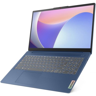 Ноутбук LENOVO IdeaPad Slim 3-15IRH8 15.6" FHD AG, Intel i5-13420H, 16GB, F512GB, UMA, DOS, синій (83EM00KCRA)