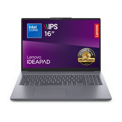 Ноутбук LENOVO IdeaPad Slim 3-16IRH10 16" WUXGA AG, Intel i5-13420H, 24GB, F512GB, UMA, DOS, сірий (83K2007HRA)