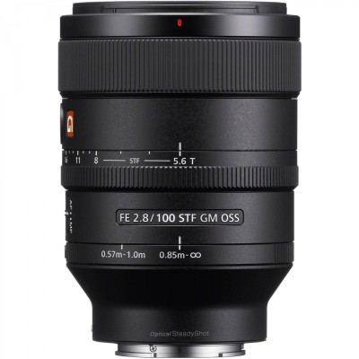 Об'єктив Sony 100mm, f/2.8 STF GM OSS для камер NEX FF (SEL100F28GM.SYX)
