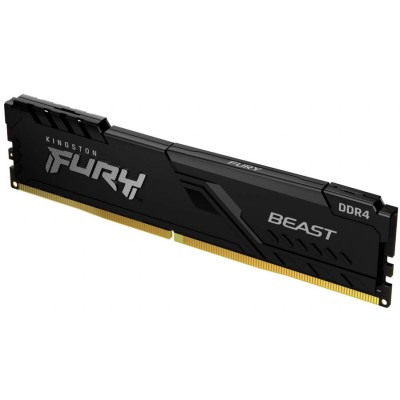 Оперативна пам'ять Kingston DDR4 64GB KIT (32GBx2) 3200 FURY Beast (KF432C16BBK2/64)