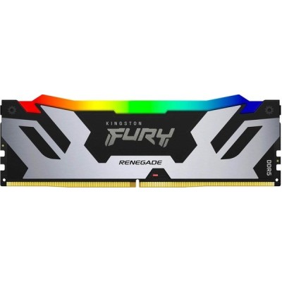 Оперативна пам'ять Kingston DDR5 32GB KIT (16GBx2) 6400 FURY Renegade RGB XMP (KF564C32RSAK2-32)