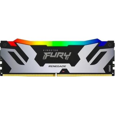 Оперативна пам'ять Kingston DDR5 32GB KIT (16GBx2) 6400 FURY Renegade RGB XMP (KF564C32RSAK2-32)