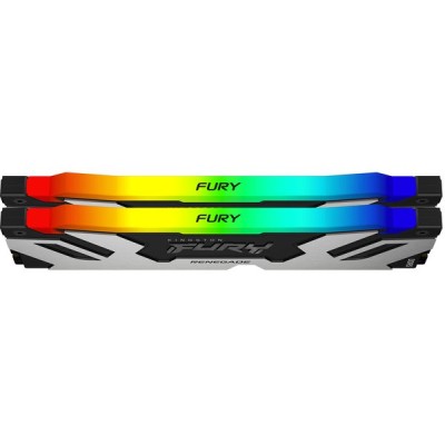 Оперативна пам'ять Kingston DDR5 32GB KIT (16GBx2) 6400 FURY Renegade RGB XMP (KF564C32RSAK2-32)