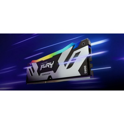 Оперативна пам'ять Kingston DDR5 32GB KIT (16GBx2) 6400 FURY Renegade RGB XMP (KF564C32RSAK2-32)