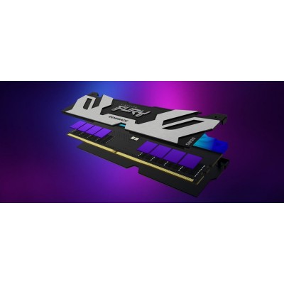 Оперативна пам'ять Kingston DDR5 32GB KIT (16GBx2) 6400 FURY Renegade RGB XMP (KF564C32RSAK2-32)