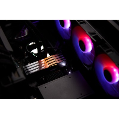Оперативна пам'ять Kingston DDR5 8GB 5200 FURY Beast RGB (KF552C40BBA-8)
