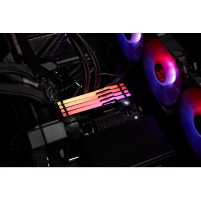 Оперативна пам'ять Kingston DDR5 8GB 5200 FURY Beast RGB (KF552C40BBA-8)