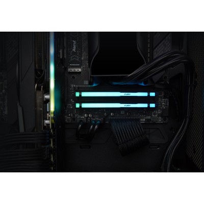Оперативна пам'ять Kingston DDR5 8GB 5200 FURY Beast RGB (KF552C40BBA-8)