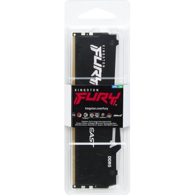 Оперативна пам'ять Kingston DDR5 8GB 5200 FURY Beast RGB (KF552C40BBA-8)