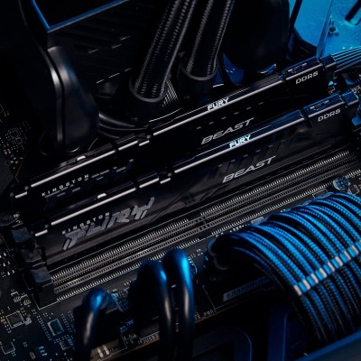 Пам'ять ПК Kingston DDR5 32GB KIT (16GBx2) 5600 FURY Beast EXPO (KF560C30BBEK2-32)