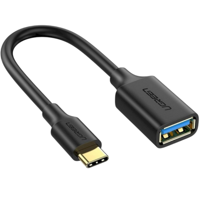 Перехідник UGREEN US154 USB Type-C Male to USB 3.0 Female OTG Adapter (30701) Black Перехідник UGREEN US154 USB Type-C Male to USB 3.0 Female OTG Adapter (30701) Black