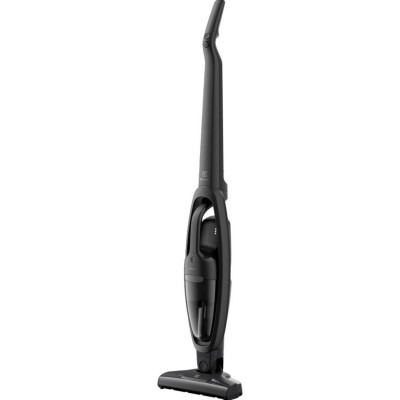 Пилосос Electrolux безпровідний, конт пил -0.3л, автон. робота до 45хв, вага-2.65кг, НЕРА, 2в1, турбо-щітка, 2 насадки, сірий (E