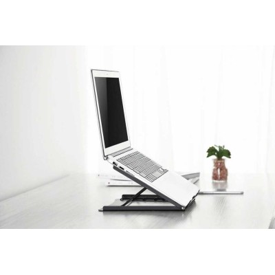 Підставка для ноутбука DIGITUS Mobile laptop stand, до 15'', чорна (DA-90368) Підставка для ноутбука DIGITUS Mobile laptop stand, до 15'', чорна (DA-90368)