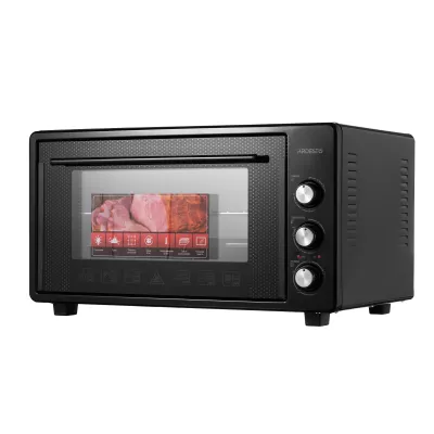 Піч електрична ARDESTO, 50л, 1600Вт, механіч., рожен, чорний (MEO-S50GB)