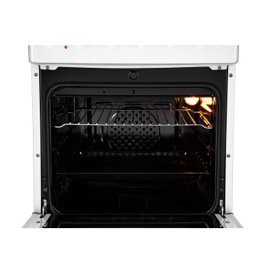 Плита ARDESTO комбі, 52л, 50x60см, конвекція, чавун, підсвічування, форсунки LPG (підключення газового балона), білий (FSC-F5060