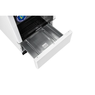 Плита ARDESTO комбі, 52л, 50x60см, конвекція, чавун, підсвічування, форсунки LPG (підключення газового балона), білий (FSC-F5060