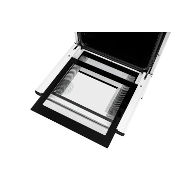 Плита ARDESTO комбі, 52л, 50x60см, конвекція, чавун, підсвічування, форсунки LPG (підключення газового балона), білий (FSC-F5060