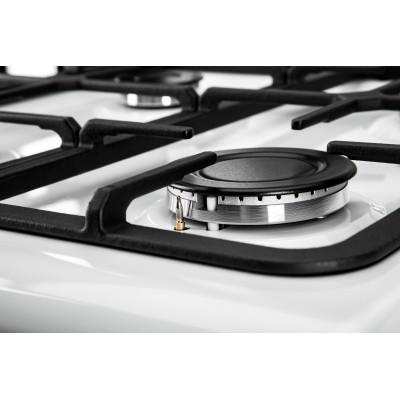 Плита ARDESTO комбі, 52л, 50x60см, конвекція, чавун, підсвічування, форсунки LPG (підключення газового балона), білий (FSC-F5060