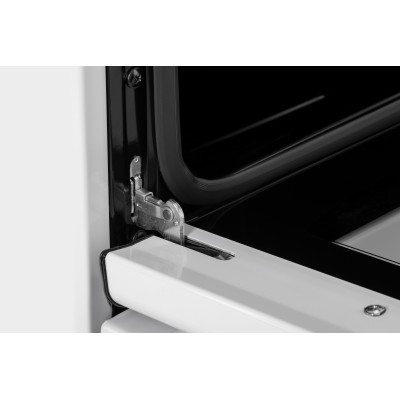 Плита ARDESTO комбі, 52л, 50x60см, чавун, підсвічування, форсунки LPG (підключення газового балона), білий (FSC-F5060AW)