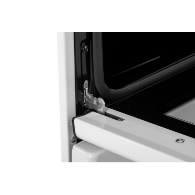 Плита ARDESTO комбі, 64л, 60x60см, підсвічування, форсунки LPG (підключення газового балона), знімні направляючі, білий (FSC-F60