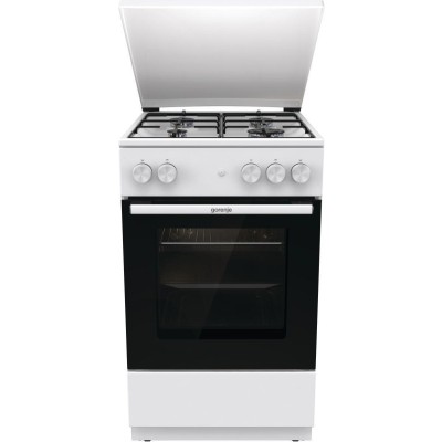Плита Gorenje газова, 70л, 50x60см, емальовані, з кришкою, білий (GG5A14WJ)