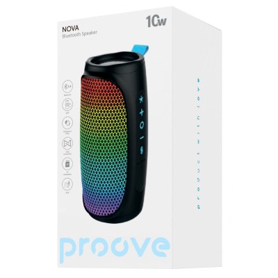 Портативна Акустика Proove Nova 10W (APP) (PDNW10001AP01) black