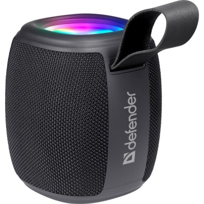 Портативна акустика DEFENDER (65553) Enjoy S550 7Вт, Light/FM/microSD/USB/TWS, black