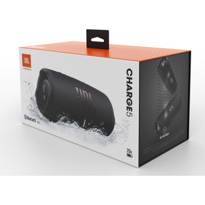 Портативна акустика JBL CHARGE 5 (JBLCHARGE5BLK) Black