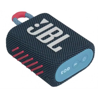 Портативна акустика JBL GO 3 (JBLGO3BLUP) Blue Pink Портативна акустика JBL GO 3 (JBLGO3BLUP) Blue Pink