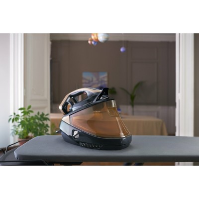 Праска-парогенератор Tefal Pro Express Vision, 3000Вт, 1100мл, паровий удар -750гр, постійна пара - 180гр, чорно-золотий (GV9820