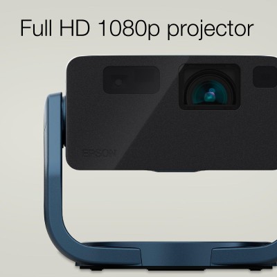 Проєктор Epson EF-22N FHD, 1000 lm, LASER, 1, Google TV, Metallic Blue (V11HB38440)