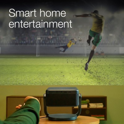 Проєктор Epson EF-22N FHD, 1000 lm, LASER, 1, Google TV, Metallic Blue (V11HB38440)