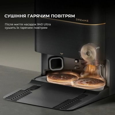 Робот-пилосос Dreame X40 Ultra (RLX63CE-Bl) Black