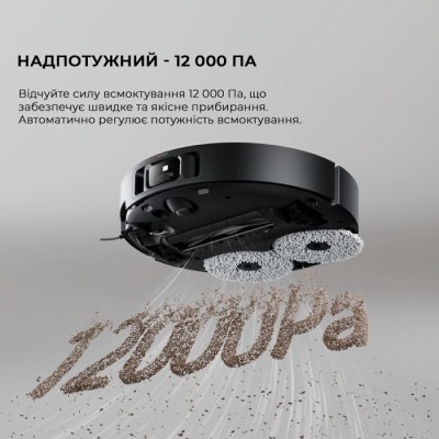 Робот-пилосос Dreame X40 Ultra (RLX63CE-Bl) Black