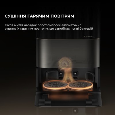 Робот-пилосос Dreame X50 Ultra (RLX85CE-6-BL) Black