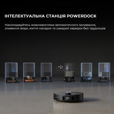 Робот-пилосос Dreame X50 Ultra (RLX85CE-6-BL) Black