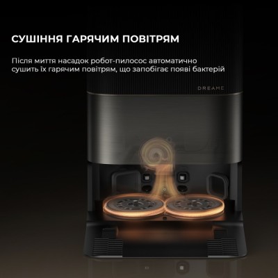 Робот-пилосос Dreame X50 Ultra (RLX85CE-6-BL) Black
