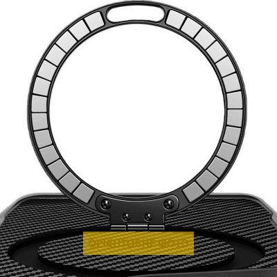 TPU+PC чохол Metal Buttons with MagSafe Carbon Ring для Apple iPhone 17 Air (6.5") Чорний TPU+PC чохол Metal Buttons with MagSafe Carbon Ring для Apple iPhone 17 Air (6.5") Чорний