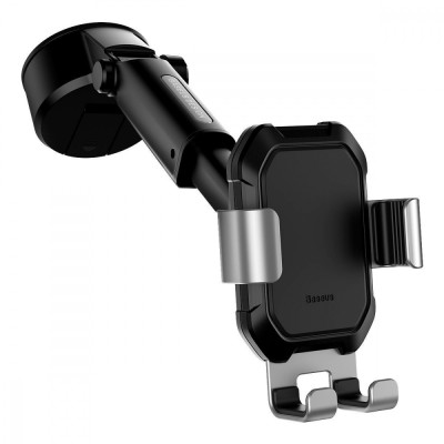 Автомобільний тримач Baseus Tank Gravity Car Mount With Suction Base (SUYL-TK01) black