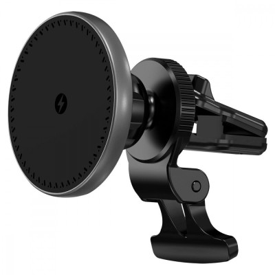 Автомобільний тримач з Бездротовим ЗП Proove UFO 15W (WHUF15020001) black